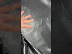 Siyah PVC Tarpaulin Kumaş 14oz 16x27 4x8ft Flatbed Kamyon için Odun Tarpası