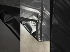 Hafif 14 oz 3 PC Tarp Seti 6 Ayak Düşük Ahşap Tarps Flatbed Kamyonlar için